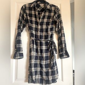 FAHERTY Plaid Dress XS